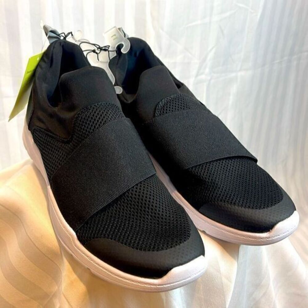 All In Motion Womens Winter Hybrid Slip On Sneakers Shoes Black Low Top Size 11